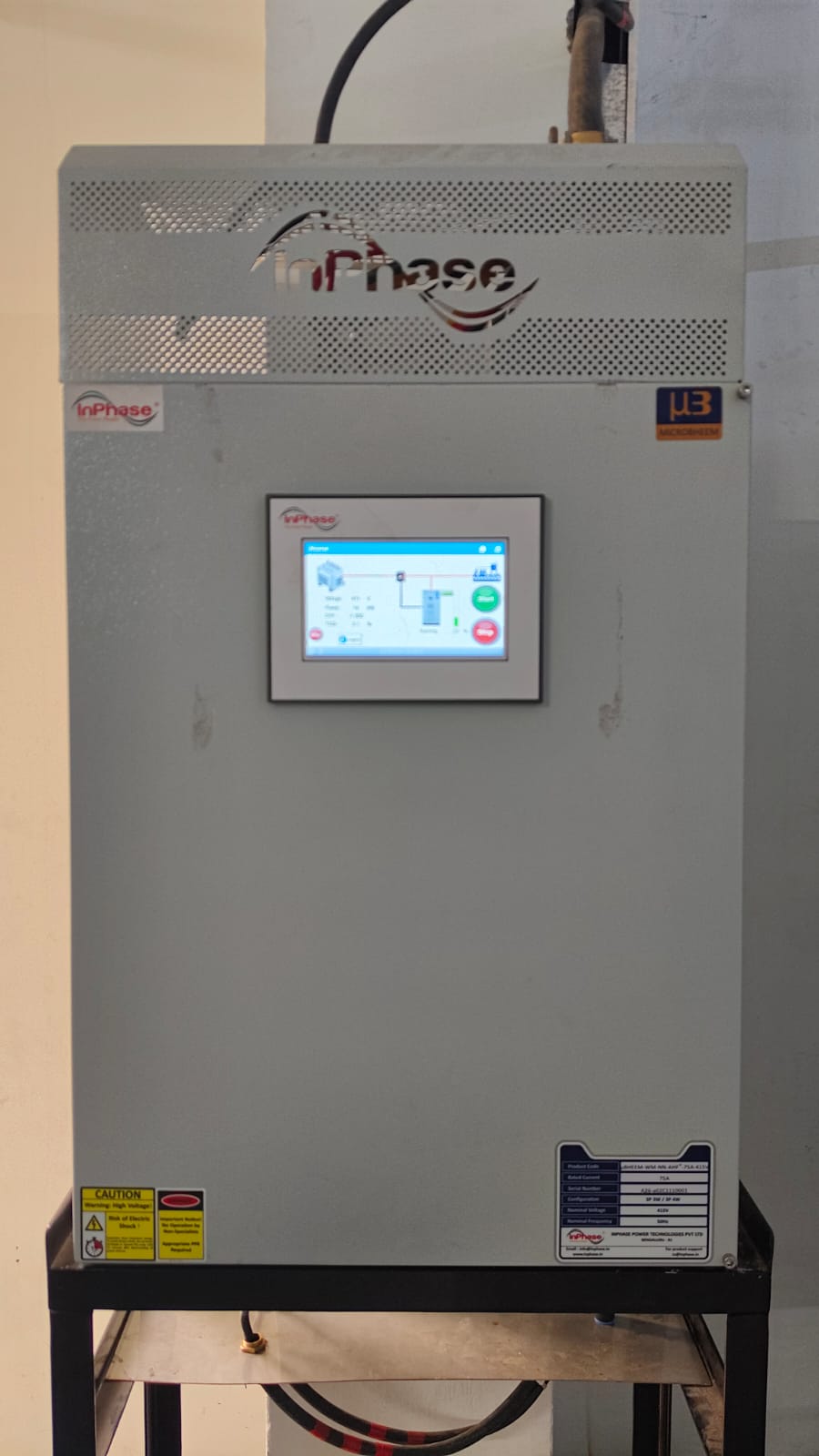 InPhase 200A AHF panel installed and running at a customer site