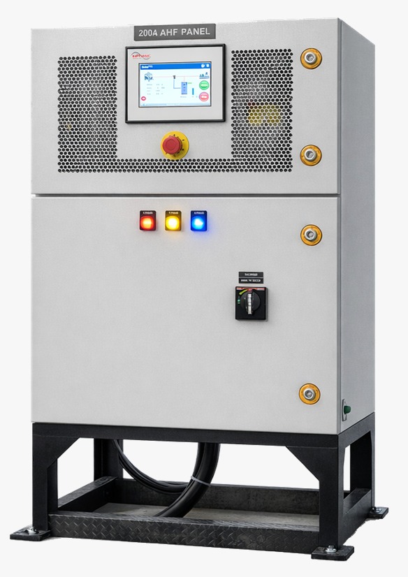 InPhase MicroBheem 200A AHF panel installed and running at a customer site
